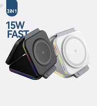 3 in 1 Wireless Charger for iPhone 13 / Apple Watch / AirPods / Samsung