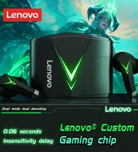 Lenovo LP6 GM5 black Gaming Earphone.
