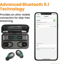 Bluetooth Earbuds for Apple & Android